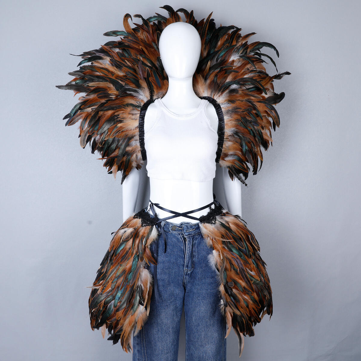 Punk Halloween Cosplay Y2k Sca - Men Fashion Rave review and price