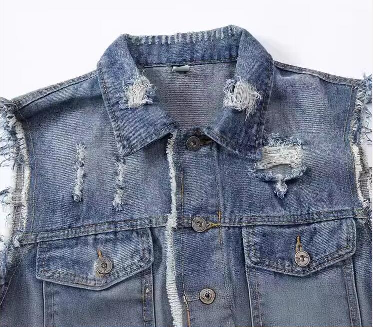 New Fashion Men Blue Casual Ri - Men'S Fashion Vest With Jeans review and price