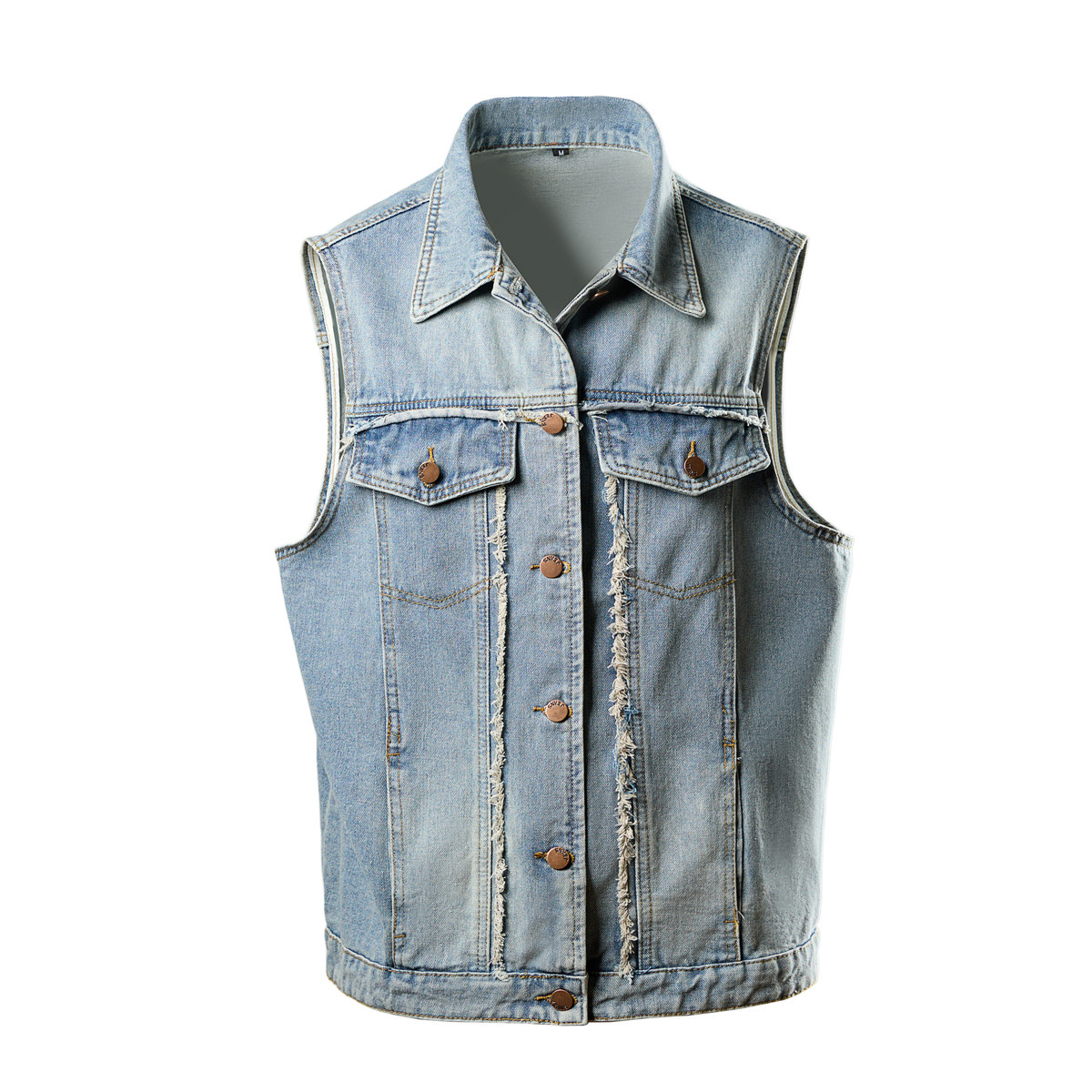Spring Summer Men's Denim Vest - Men'S Fashion Vest With Jeans review and price